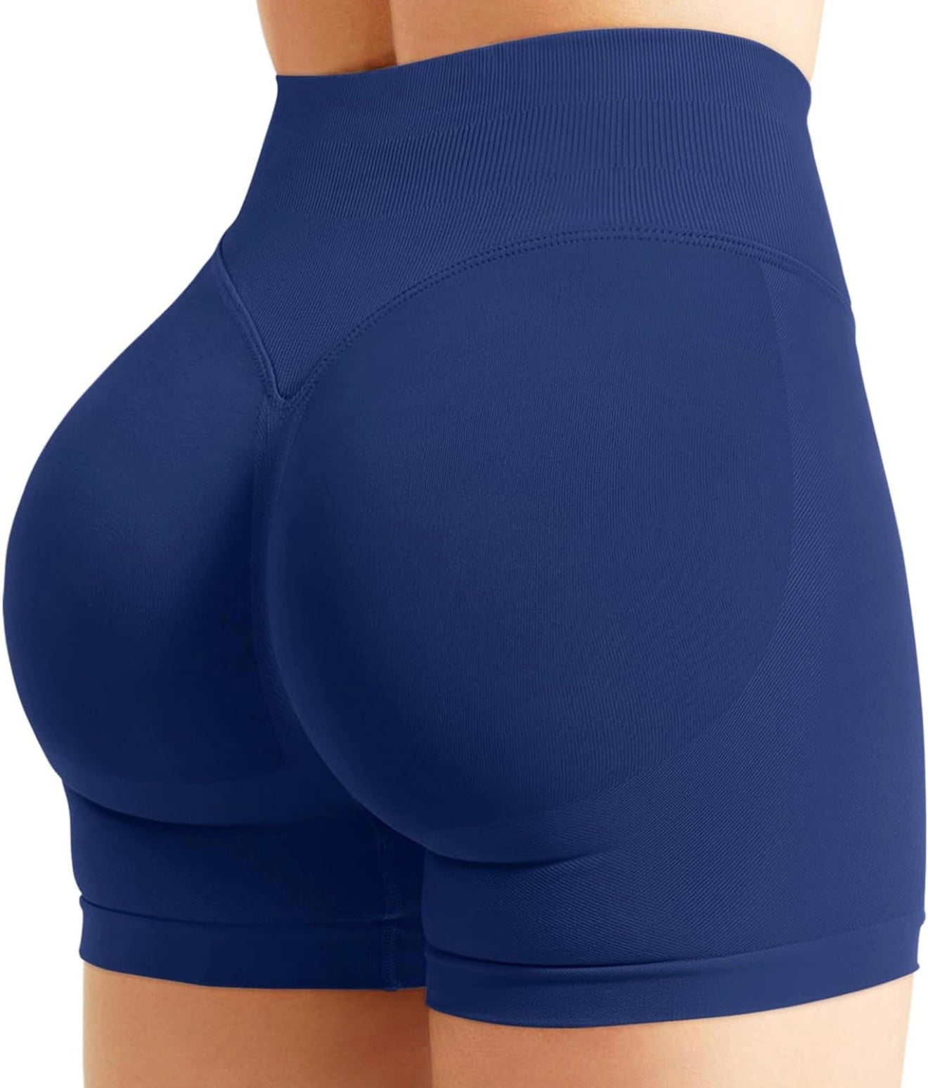Seamless Sport Yoga High Waist Shorts Leggings Sport Yoga Gym Running Scrunch Butt Shorts