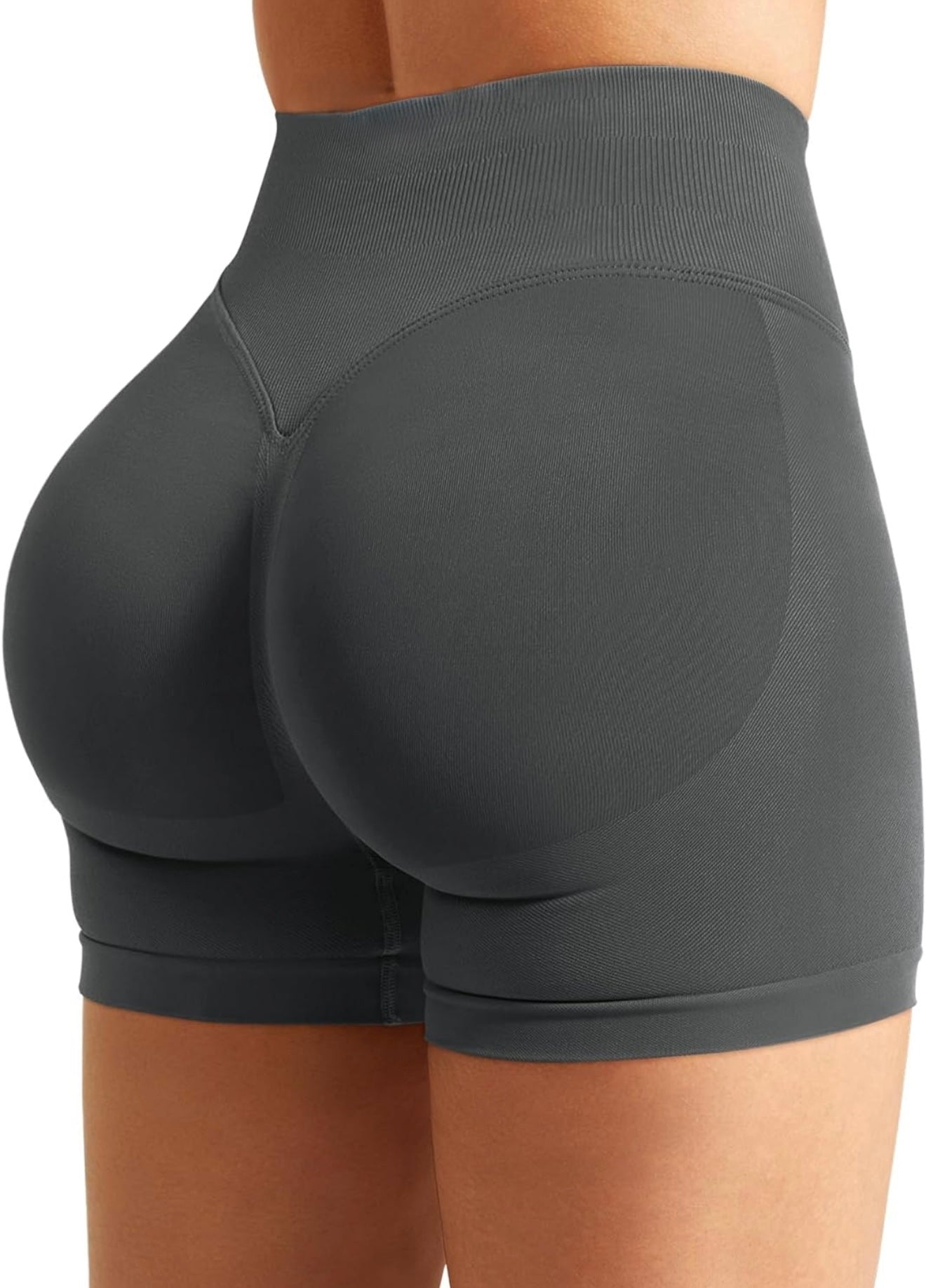 Seamless Sport Yoga High Waist Shorts Leggings Sport Yoga Gym Running Scrunch Butt Shorts